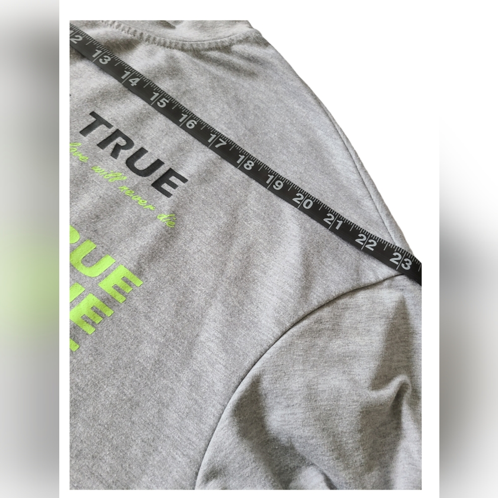 SHEIN | GRAPHIC LONG SLEEVE | STAY TRUE | STAY TRUE TO YOURSELF | SIZE MEDIUM - Picture 7 of 12